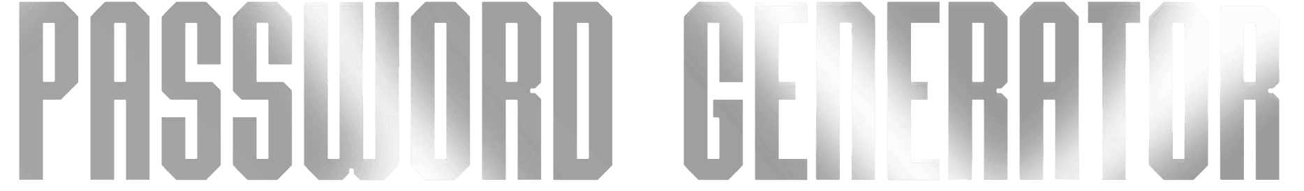 Password Generator